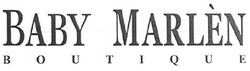 Свідоцтво торговельну марку № 107566 (заявка m200802960): baby marlen boutique