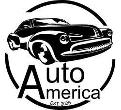 Заявка на торговельну марку № m201718298: auto america; est 2006