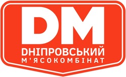 Заявка на торговельну марку № m202506390: мясокомбінат; dm дніпровський м'ясокомбінат
