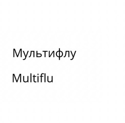 Заявка на торговельну марку № m202004580: мультифлу; multiflu