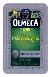 Свідоцтво торговельну марку № 186363 (заявка m201313101): margarita; olmeca; ready to serve; made with agave syrup; hecho en mexico