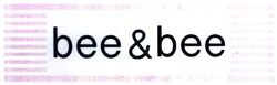 Заявка на торговельну марку № m202025093: bee&bee