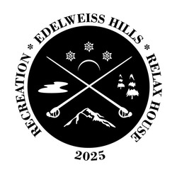 Заявка на торговельну марку № m202523686: 2025; relax house; edelweiss hills; recreation