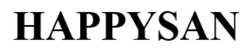 Заявка на торговельну марку № m202609289: happysan