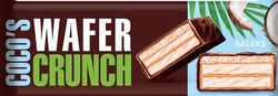 Заявка на торговельну марку № m202400985: cocos; coco's wafer crunch saleks