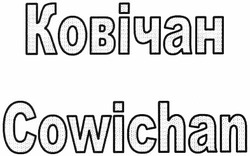 Свідоцтво торговельну марку № 186256 (заявка m201308305): ковічан; cowichan
