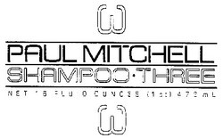 Заявка на торговельну марку № 95103020: paul mitchell shampoo three