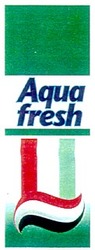 Свідоцтво торговельну марку № 19486 (заявка 97103302): aqua fresh