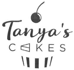 Свідоцтво торговельну марку № 255664 (заявка m201704803): tanya's cakes; tanyas