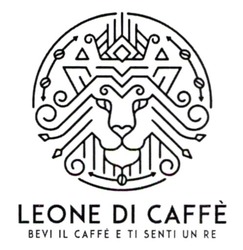 Заявка на торговельну марку № m202204919: bevi il caffe е ті senti un re; leone di caffe