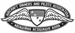 Заявка на торговельну марку № m202118321: aircraft owners and pilots association; aopa; авіаційна асоціація аопа; аора
