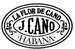 Свідоцтво торговельну марку № 18114 (заявка 97030589): j cano; la flor de cano; habana; HABANA LA FLOR DE CANO J.CANO