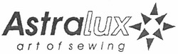 Заявка на торговельну марку № m201019550: astralux art of sewing