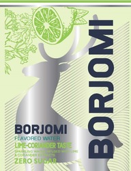 Свідоцтво торговельну марку № 302274 (заявка m202026201): borjomi; flavored water; lime-coriander taste; sparkling water infused with lime&coriander extracts; zero sugar