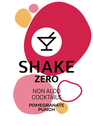Заявка на торговельну марку № m202410505: shake zero non alco cocktails pomegranate punch