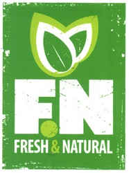 Свідоцтво торговельну марку № 208460 (заявка m201412746): fresh&natural; fn