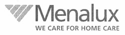 Свідоцтво торговельну марку № 166127 (заявка m201200670): menalux; we care for home care