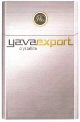Свідоцтво торговельну марку № 128787 (заявка m200904861): ява; yavaexport; crystallite