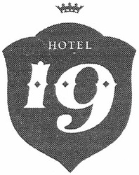 Свідоцтво торговельну марку № 172428 (заявка m201211687): hotel 19