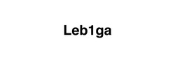 Заявка на торговельну марку № m202315686: lebiga; leb1ga