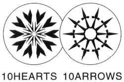 Свідоцтво торговельну марку № 254782 (заявка m201713747): 10hearts 10arrows; 10 hearts; 10 arrows