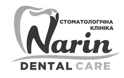 Свідоцтво торговельну марку № 299243 (заявка m201825496): narin dental care; стоматологічна клініка