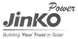 Свідоцтво торговельну марку № 218063 (заявка m201507291): power jinko; building your trust in solar