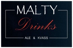Заявка на торговельну марку № m201800816: malty drinks ale&kvass