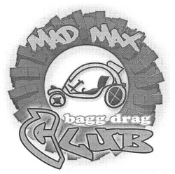 Заявка на торговельну марку № m201018643: mad max; bagg drag club
