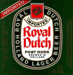 Свідоцтво торговельну марку № 9414 (заявка 93105095): royal dutch post horn