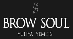 Заявка на торговельну марку № m202508008: yh; yy; brow soul yuliya yemets
