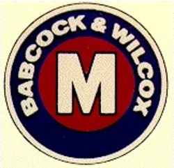 Свідоцтво торговельну марку № 10419 (заявка 94010367): babcock & wilcox m м