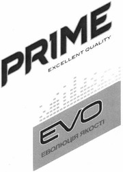 Свідоцтво торговельну марку № 187230 (заявка m201306814): prime; excellent quality; evo; еволюція якості