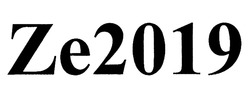 Свідоцтво торговельну марку № 298363 (заявка m201906868): ze2019; ze 2019
