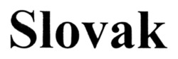 Заявка на торговельну марку № m202520694: slovak