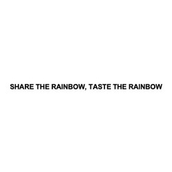 Свідоцтво торговельну марку № 301539 (заявка m201920740): share the rainbow taste the rainbow