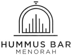 Свідоцтво торговельну марку № 321243 (заявка m201933515): hummus bar menorah
