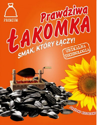 Заявка на торговельну марку № m202518284: smak, ktory laczy!; premium; prazone niesolone; unikalna technologia; prawdziwa lakomka