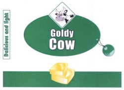 Свідоцтво торговельну марку № 277416 (заявка m201812356): delicious and light; goldy cow