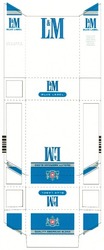 Свідоцтво торговельну марку № 165349 (заявка m201215015): l&m; lm; blue label; quality american blend