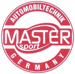 Свідоцтво торговельну марку № 74142 (заявка 20031112241): automobiltechnik; master; sport; germany