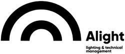 Свідоцтво торговельну марку № 265933 (заявка m201902377): alight lighting&technical management; lighting technical management