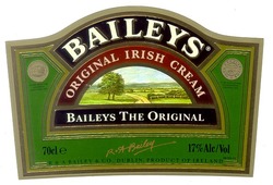 Свідоцтво торговельну марку № 17448 (заявка 96030712): baileys the original