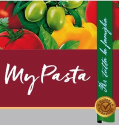 Свідоцтво торговельну марку № 234428 (заявка m201608143): my pasta; per tutta la famiglia; v; italian technology