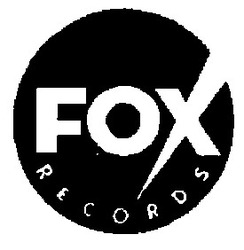 Свідоцтво торговельну марку № 13969 (заявка 95072333): FOX RECORDS; fox; records