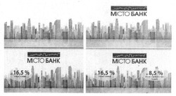 Заявка на торговельну марку № m201710390: містобанк; місто банк