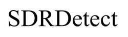 Заявка на торговельну марку № m202415126: sdrdetect