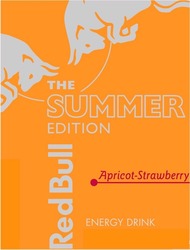 Свідоцтво торговельну марку № 321222 (заявка m202124590): the summer edition; apricot-strawberry; energy drink; red bull
