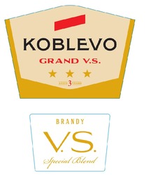 Заявка на торговельну марку № m202520770: special blend; brandy; aged 3 years; vs; grand v.s.; koblevo