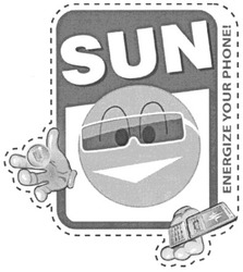 Свідоцтво торговельну марку № 120478 (заявка m200819218): sun; energize your phone!